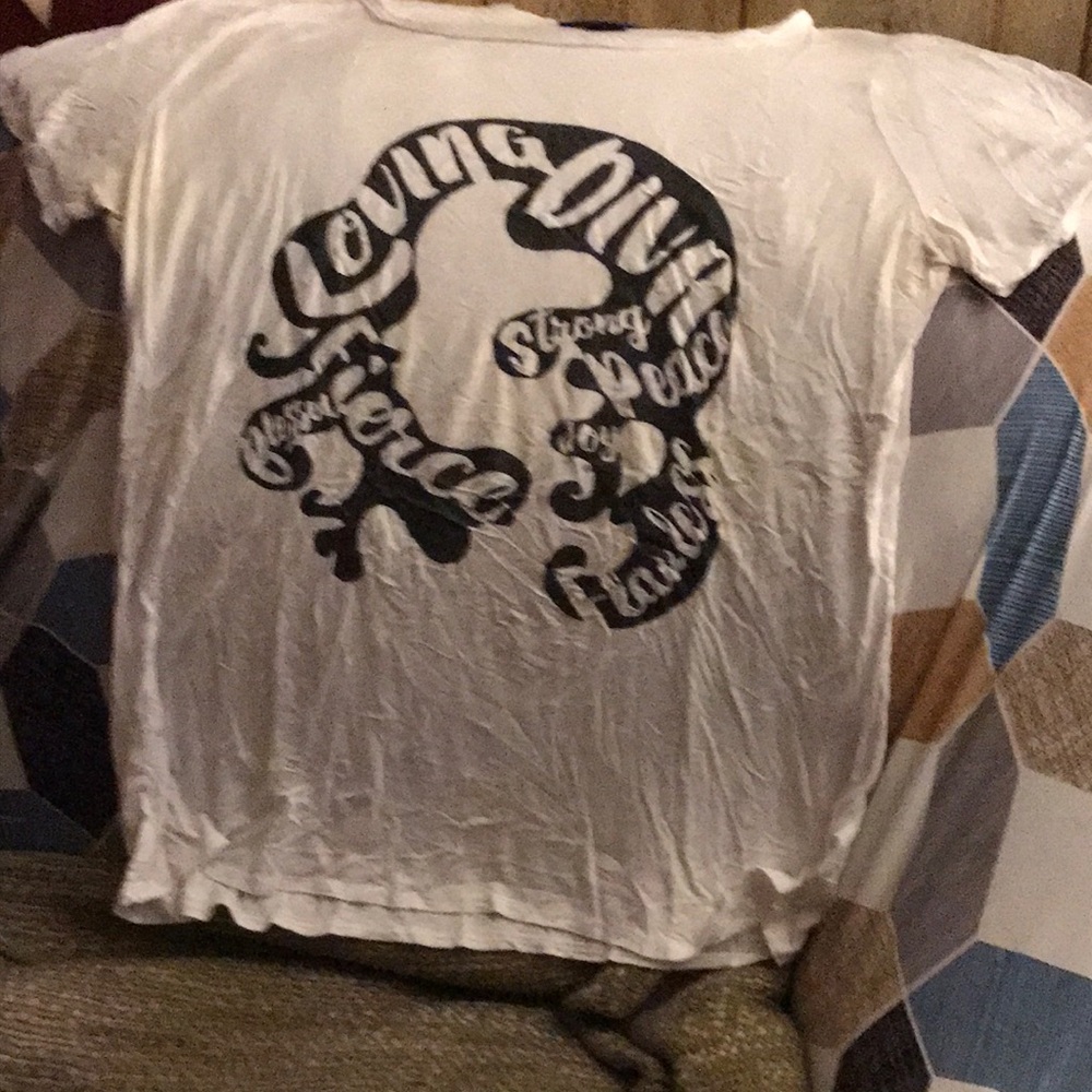 Kids Loving Diva Graphic Tee - White